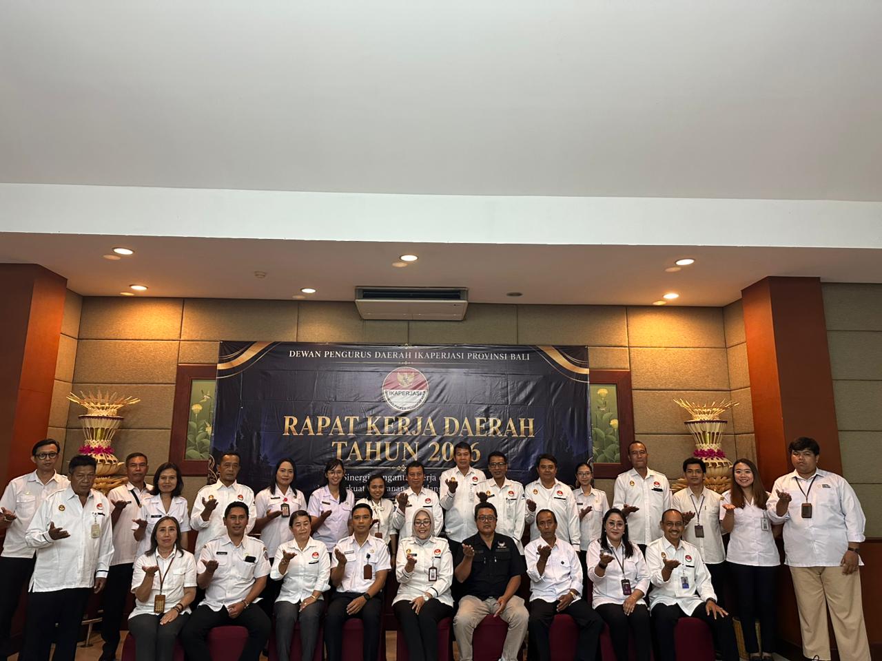 Rapat Kerja Daerah (Rakerda) Ikaperjasi Bali Tahun 2026