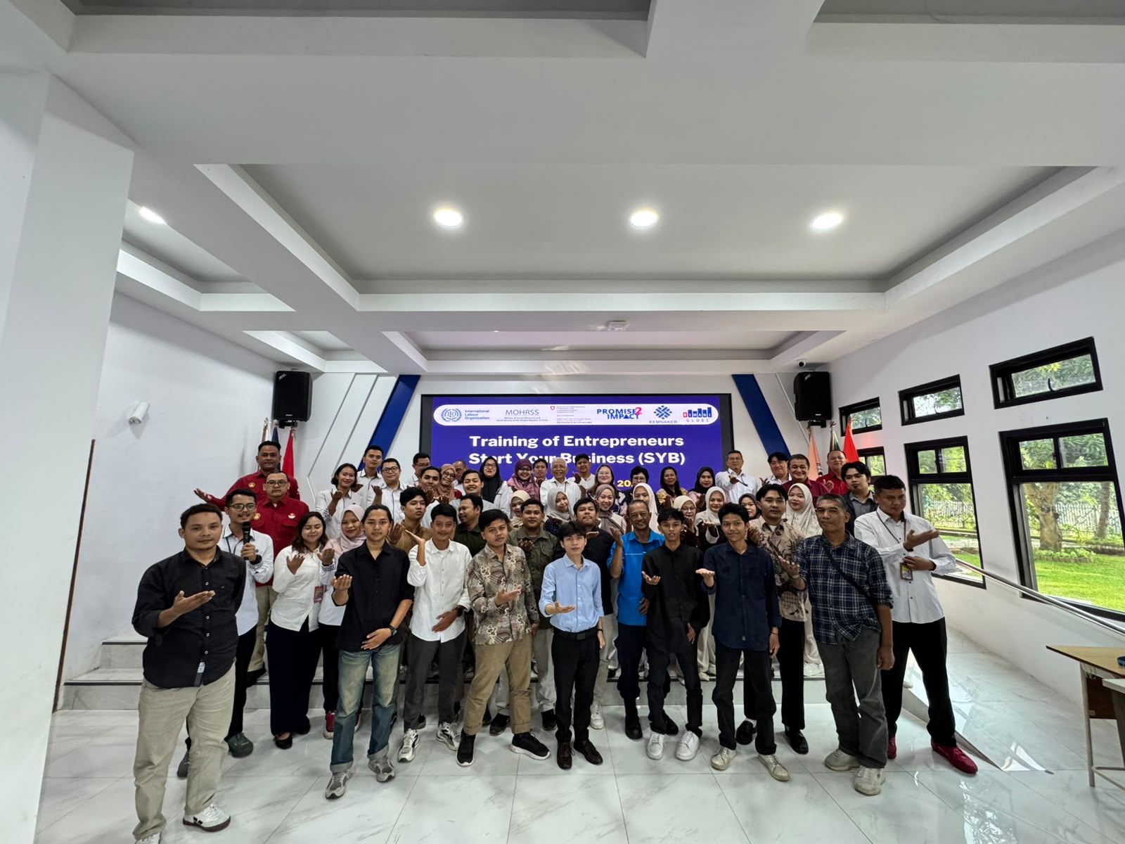 Pembukaan Roll Out Training Start and Improve Your Business (SIYB)